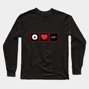 I Love Cricket Long Sleeve T-Shirt